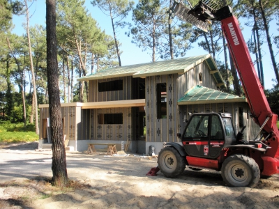 Construction ossature bois - Hossegor - Landes (40)