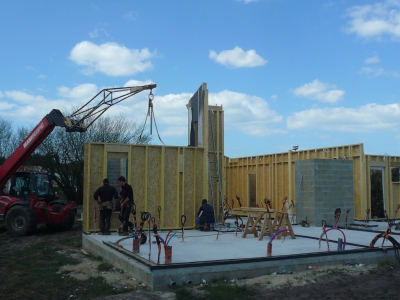 Construction maison ossature bois - Seignosse - Landes (40)